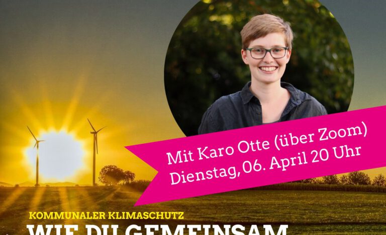 Grüne Jugend: Aktiv für den Klimaschutz