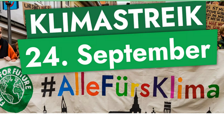 #AlleFürsKlima am 24. September