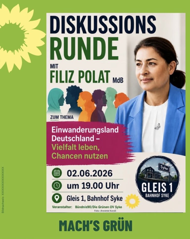 Diskussionsrunde mit Filiz Polat (MdB)