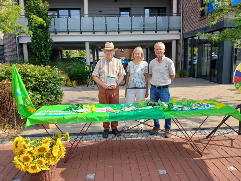 Mitten im Wahlkampf angekommen