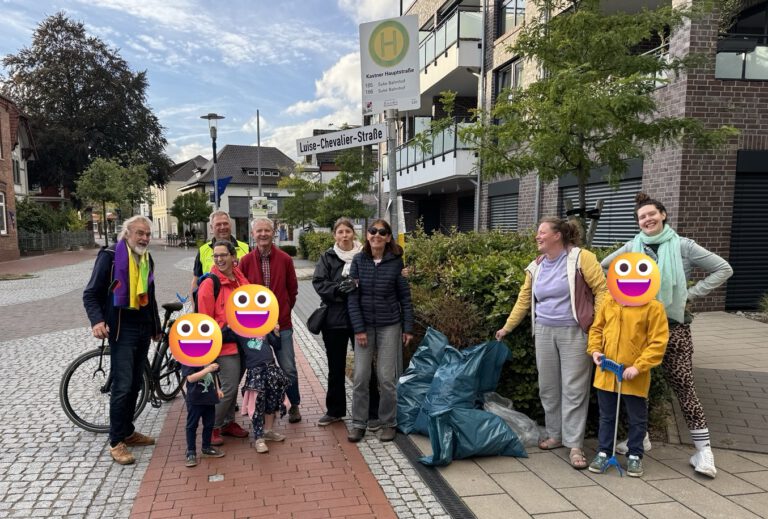 Müllsammelaktion im Rahmen der Nachhaltigkeitswochen
